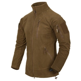 Military Fleece Jacket Helikon Alpha Tactical Coyote (BL-ALT-FG-11)