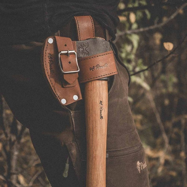 Kabura Na Toporek Axe Holster H. Roselli Dark Brown R1041