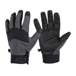 Winter Tactical Gloves Helikon-Tex IDW Mk2 Black / Grey (RK-ID2-NE-3501A)