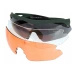 Okulary Taktyczne SwissEye NIGHTHAWK Zielone + 3 Szybki (SE40293)