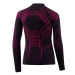 Bluza Termoaktywna Junior Thermo Brubeck Czarno / Fuksjowy (LS1612J)