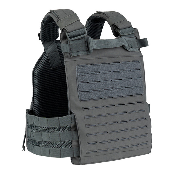 Kamizelka Taktyczna QR Plate Carrier Lasercut 101 Inc. Wolf Grey (129794)