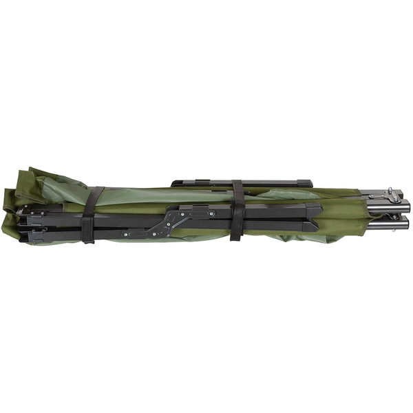 Łóżko Polowe US Składane Aluminiowe 200 x 66 cm Extra Long MFH Olive (31951)