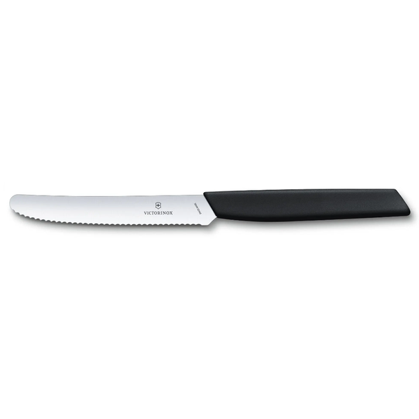 Nóż Kuchenny Swiss Modern 11 cm Victorinox Czarny (6.9003.11W)