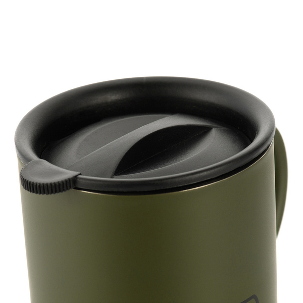 Kubek Termiczny Z Pokrywą 400 ml M-Tac Olive (60063001)