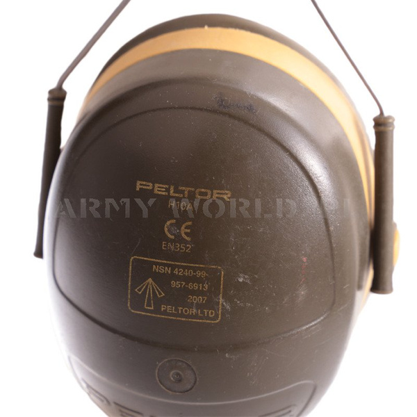 Ochronniki Słuchu PELTOR Tactical H10A Olive /Khaki Oryginał Demobil DB