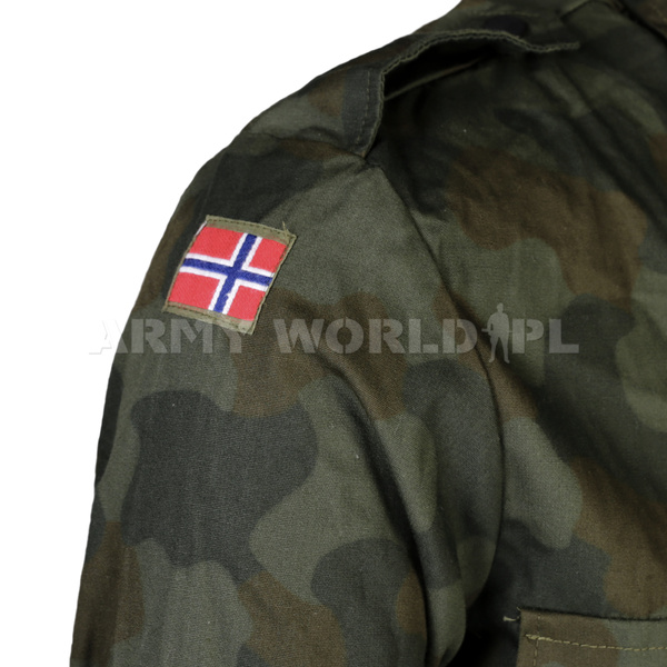 Bluza Wojskowa Norweska Oryginał Demobil BDB