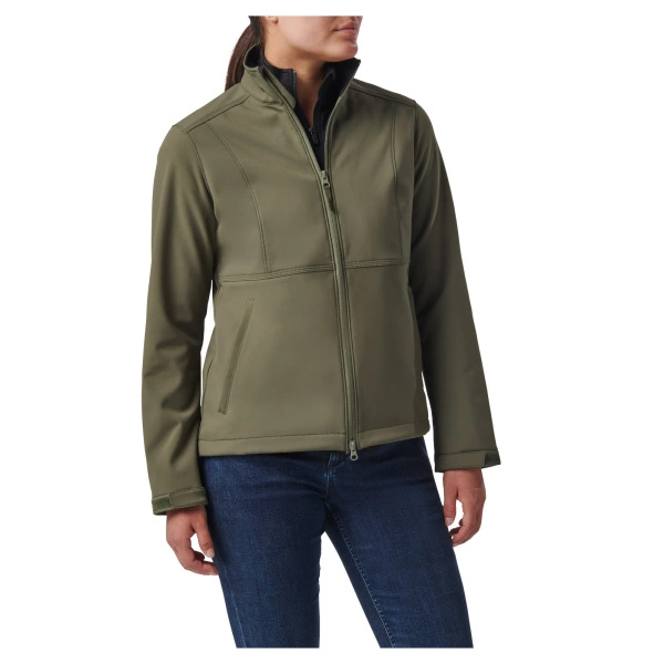 Kurtka Damska Leone Softshell 5.11 Ranger Green (38084)