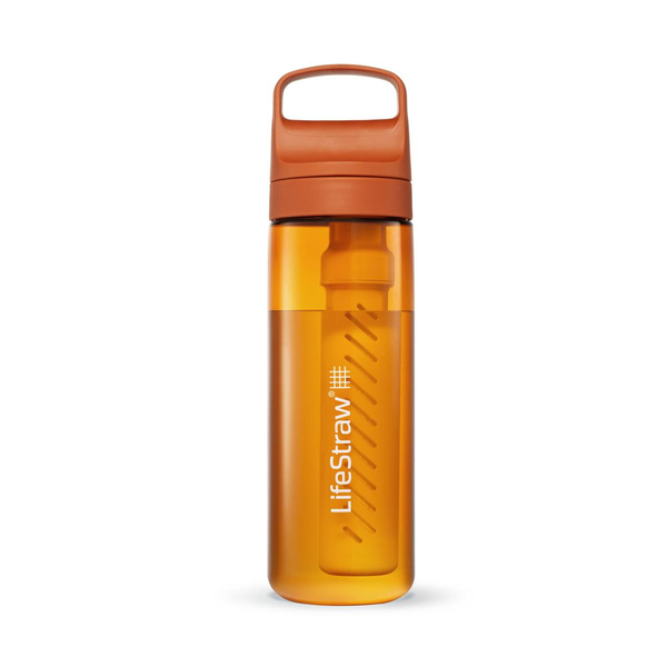Butelka Z Filtrem 650 ml LifeStraw Go 2.0 Kyoto Orange