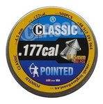 Airgun Pellets Pointed Classic USA 4.5 mm Sharp 500 pcs.