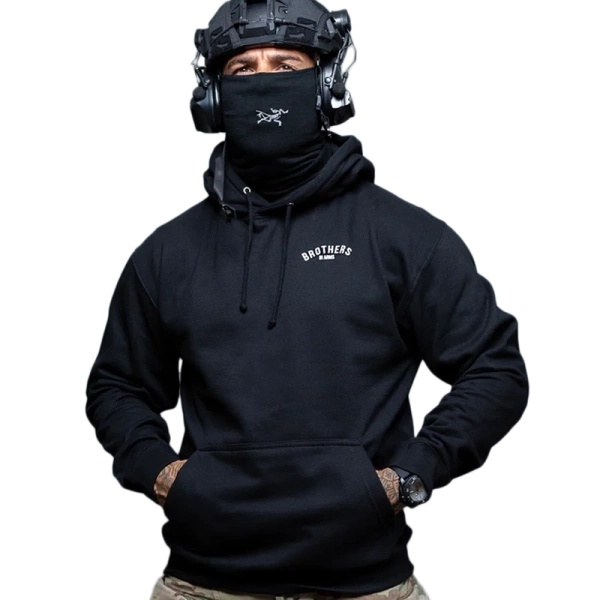 Bluza Team Hoodie Brothers In Arms Czarna