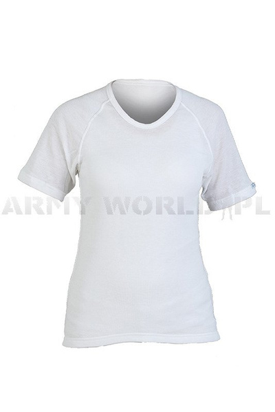 T-shirt Sportowy Damski Termoaktywny ODLO WARM Biały Oryginał Nowy