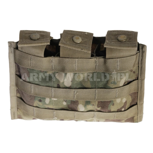 Panel Na Ładownice US Army Molle II Triple Magazine Pocket 30 Round Multicam Oryginał Demobil BDB