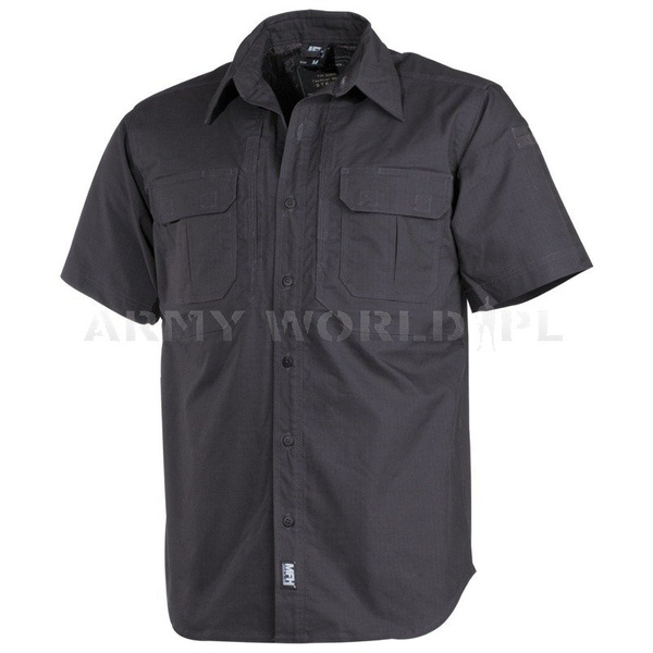 Short Sleeve Tactical Shirt MFH Anthrazit New