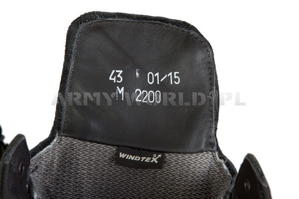 Buty Wojskowe Alico Holenderskie Z Membraną Windtex Model M2200 Oryginał Nowe