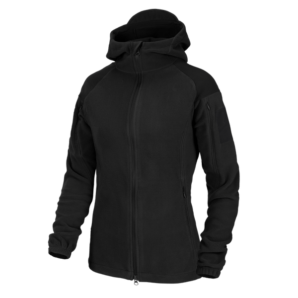 Women's Fleece Jacket CUMULUS Helikon-Tex Heavy Fleece Black (BL-CBW-HF-01)