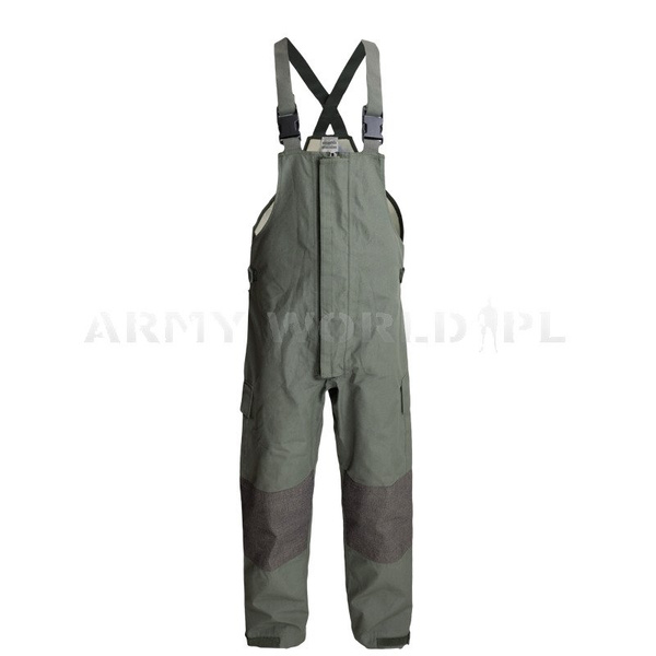 Trousers Nomex / Gore-tex Flame-retendant Waterproof Dutch Oliv Original Demobil