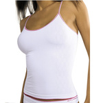 Koszulka Damska Camisole Feel Brubeck Biało / Różowa (CM00261)