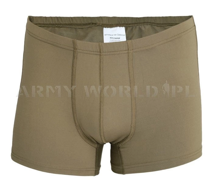 Dutch Army Thermoactive Boxer Shorts Underwear KPU Olive Genuine