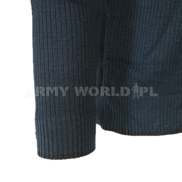 Sweter Wojskowy Z Zamkiem Vision Turkusowy Oryginał Demobil BDB