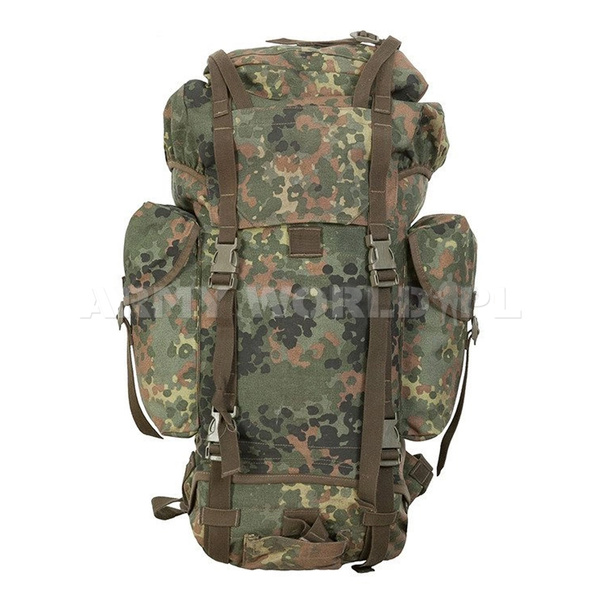 Plecak Wojskowy 65L Flecktarn Bundeswehr Oryginał Cordura Demobil BDB