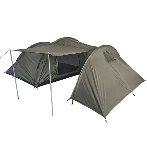 Four-Person Tent with Storage 2,50 x 4,20 Mil-tec (14226010)