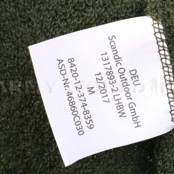 Kalesony Wojskowe KSK Bundeswehr Wełna Merino Olive Oryginał Demobil BDB