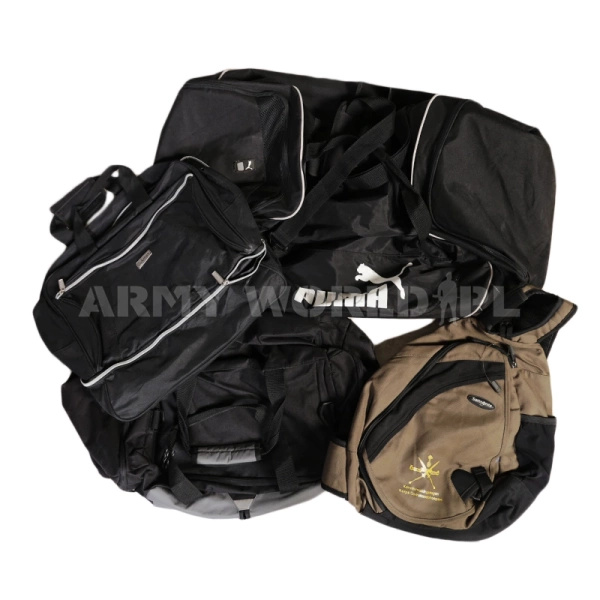 Torby / Plecaki Wojskowe Mix Demobil - Zestaw 4 Sztuk