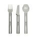 Zestaw Sztućców Cutlery Set Silicon Sleeve Esbit (TC4-TI)