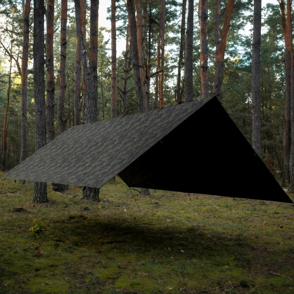 Tarp T2 3x3 m Poland TigerWood Camo / Black