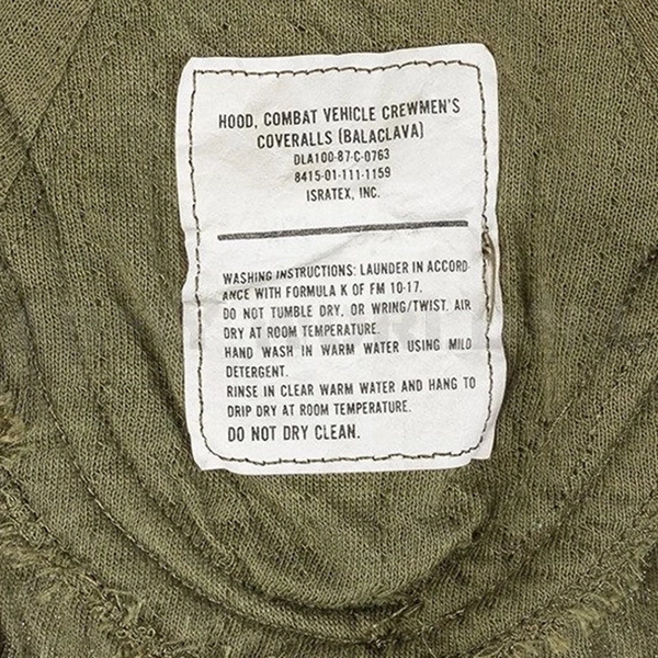 Kominiarka  Amerykańska Trudnopalna/ Nomex US Army Olive Oryginalna Demobil BDB