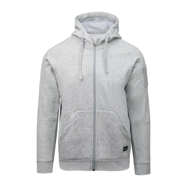 Urban Tactical Hoodie Lite (FullZip) Helikon-Tex Light Grey Melange (BL-ULF-CB-2G)