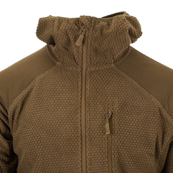 Polar Z Kapturem Alpha Hoodie Helikon-Tex Szary (BL-ALH-FG-35)