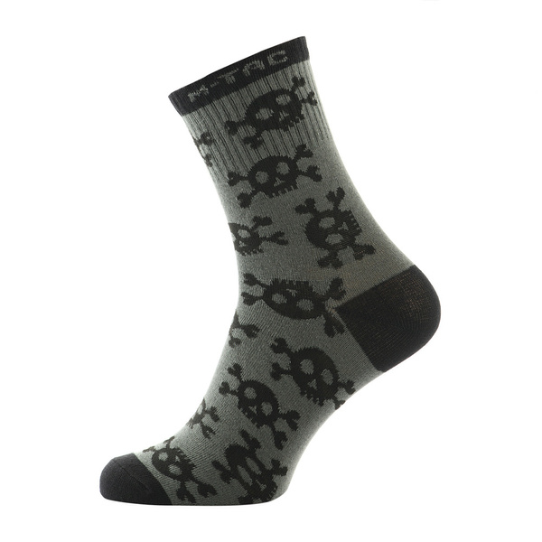 Skarpety Lekkie MK.3 Pirate Skull M-Tac Olive (30903901)
