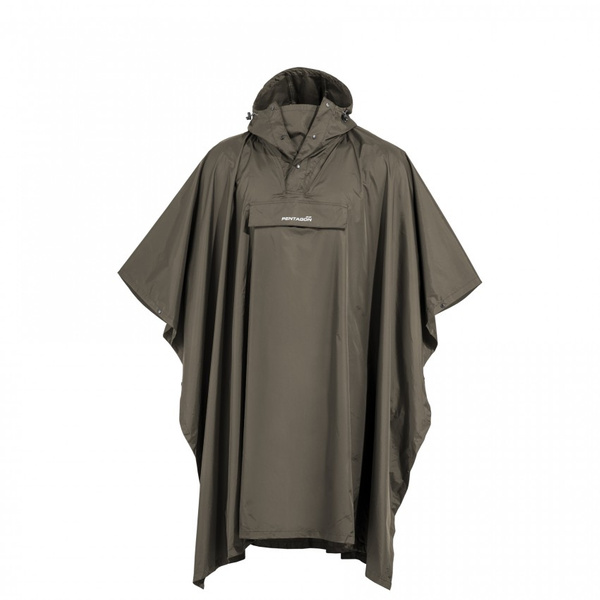 Peleryna Przeciwdeszczowa Cloudburst Packable Rain Poncho Pentagon RAL7013 (K07018)