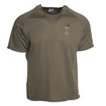 T-shirt Termoaktywny Coolmax Z Naszywką Eod Khaki Oryginał Demobil BDB