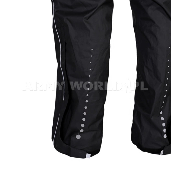 Spodnie Wodoodporne AGU Tecco Czarne Oryginał Demobil Idealne