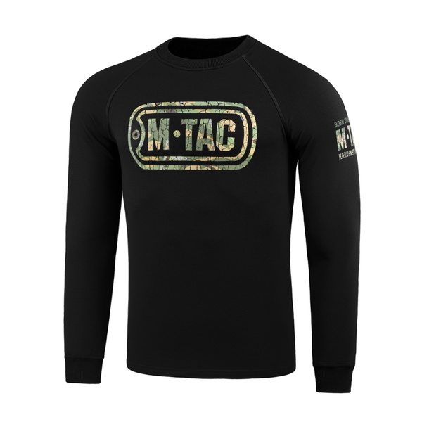 Bluza Raglanowa Logo M-Tac Czarna (20511002)
