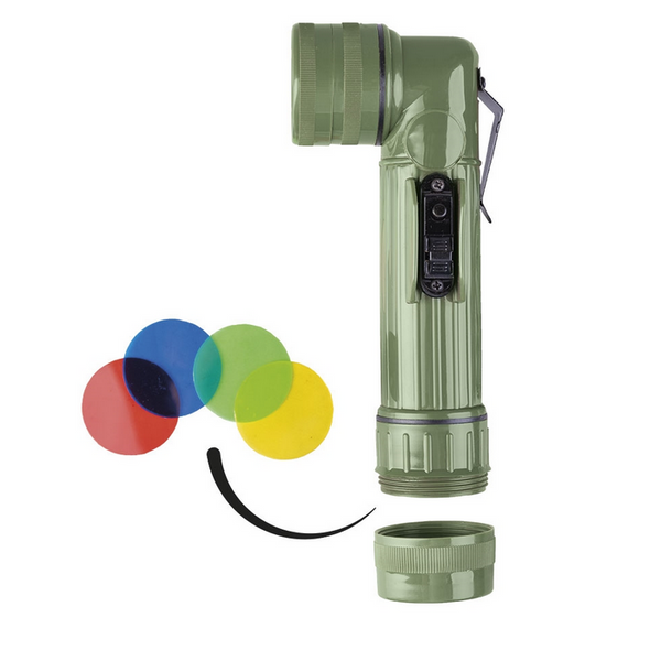 Latarka Kątowa US Led LG (2D) Mil-tec Olive (15142001)