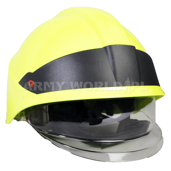 Kask Ochronny Rosenbauer Heros Żółty Oryginał Demobil BDB