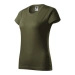 T-shirt Damski Basic 134 Malfini Militarny