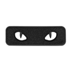 Naszywka Cat Eyes 3D PVC M-Tac Czarna (51114002)