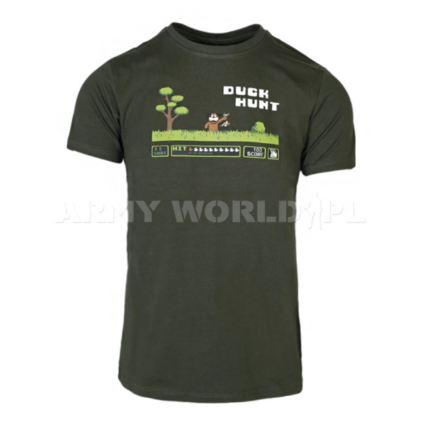 T-shirt Bawełniany FNT Duckhunt Tagart Zielony