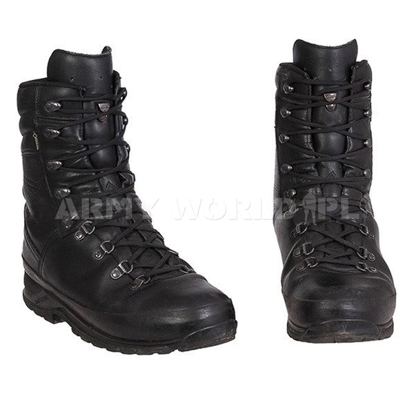 Buty LOWA Bundeswehr Gore-Tex COMBAT BOOT GTX Czarne Oryginał Demobil DB