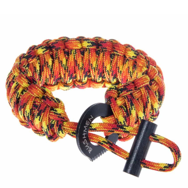 Army Green Paracord Firestarter Bracelet