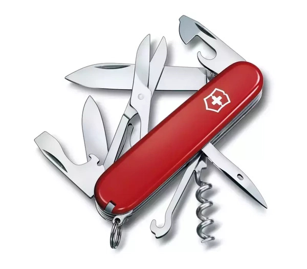 Victorinox Pocket Knife Climber 91 mm Red New