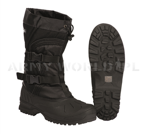 Buty Snow Boots Arctic Termo Zimowe z Wkładką Izolacyjną Mil-tec Czarne (12876000)