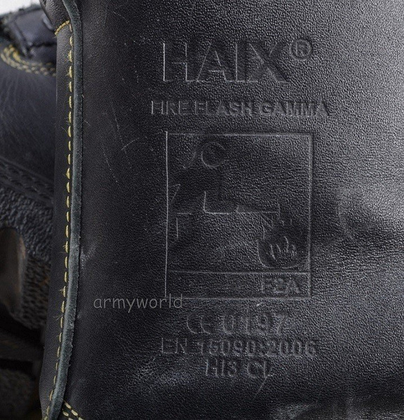 Buty Strażackie HAIX Gore-Tex Fire Flash Gamma Bundeswehr Oryginał Nowe