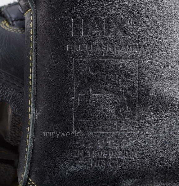 Buty Strażackie HAIX® Gore-Tex Fire Flash Gamma Bundeswehr Oryginał Demobil BDB