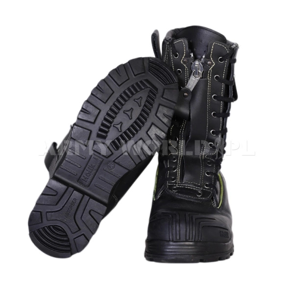 Buty Strażackie Holik Czarne Oryginał Demobil BDB